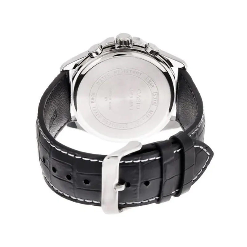 Casio Black Dial Multifunction Men's Watch- MTP-1374L-1AV